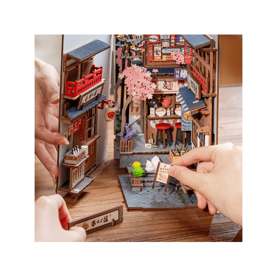 Robotime Rolife Miniatuur Bouwpakket Sakura Wine Alley