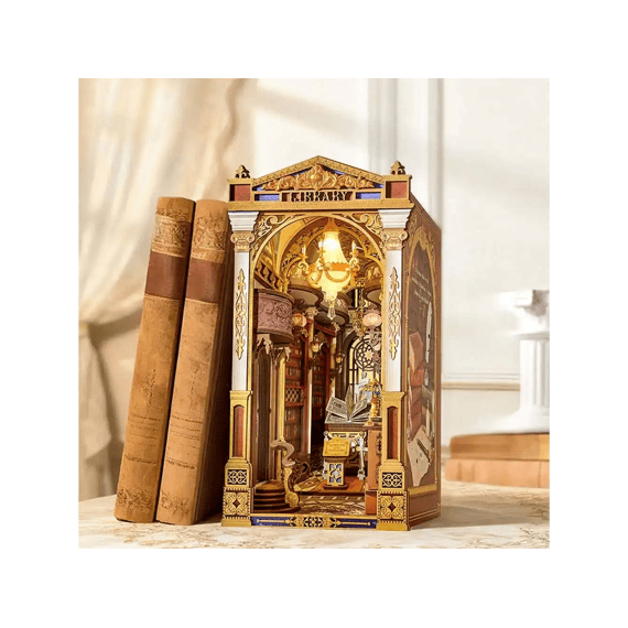 Robotime Rolife Miniatuur Bouwpakket Library Of Wonders