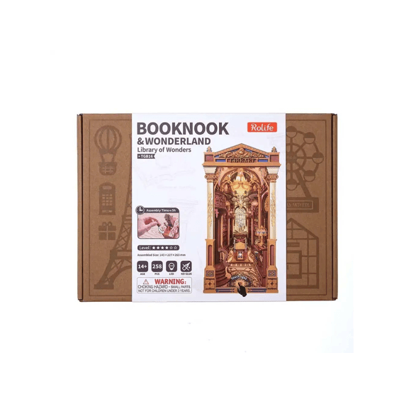 Robotime Rolife Miniatuur Bouwpakket Library Of Wonders