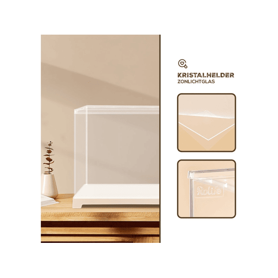 Robotime Rolife Presenteerbox Voor Miniatuur Bouwpakket 27x22x22.5cm