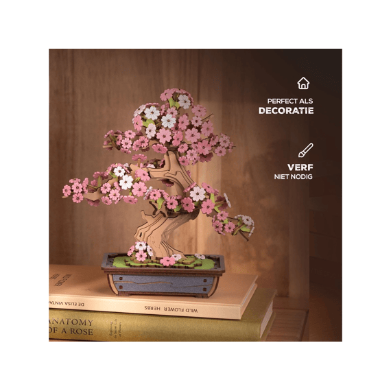 Robotime Rolife Miniatuur Bouwpakket Sakura Bonsai