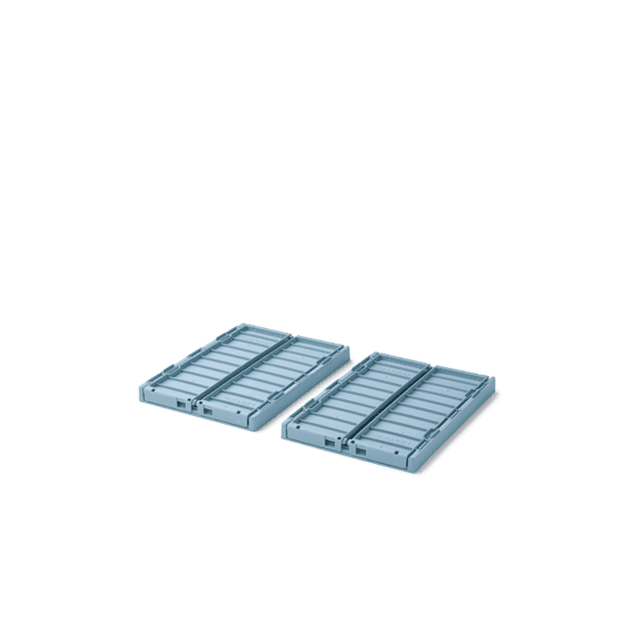 Liewood Weston Storage Box Small Beach Blue 2-pack