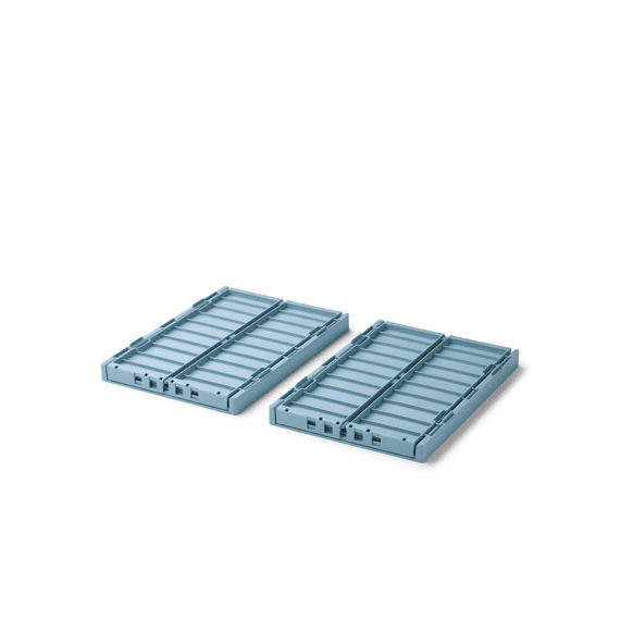 Liewood Weston Storage Box Medium Beach Blue Medium 2-pack