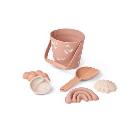 Liewood Gilma Sweethearts Beach Set Pale Tuscany