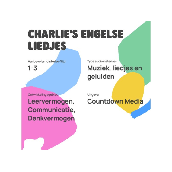 Faba Luisterfiguur Met Muziek Charlie's Engelse Liedjes