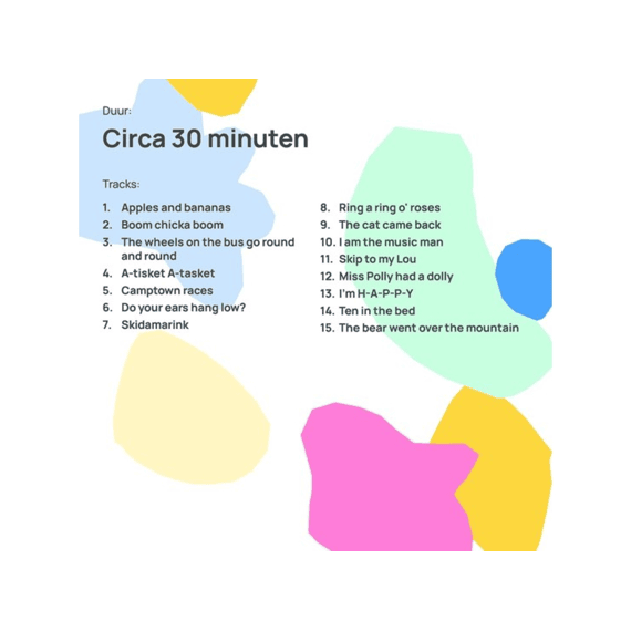 Faba Luisterfiguur Met Muziek Charlie's Engelse Liedjes
