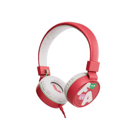 Faba Hoofdtelefoon Rood
