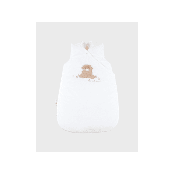 Noukies Fluffy, Orso En Lilly Slaapzak Fluffy Wit Veloudoux 70cm
