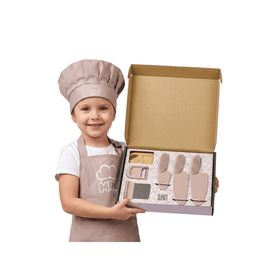 Minifamily Keuken Messenset 6-delig Dusty Pink