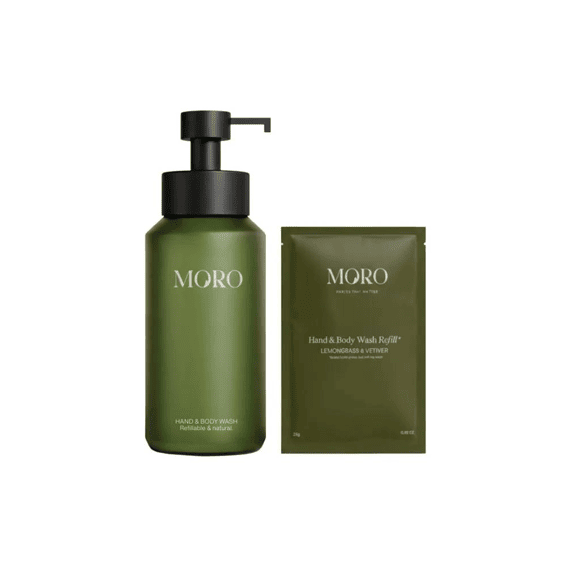 Moro Hand En Body Wash Refill - Lemongrass