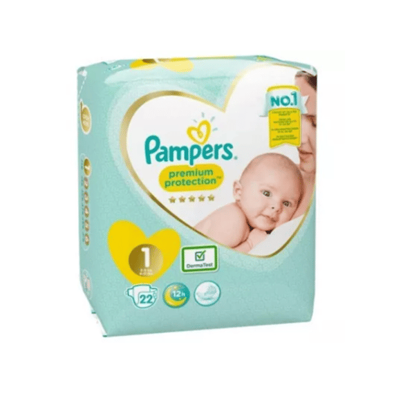 Pampers Premium Protection Nr1 22st