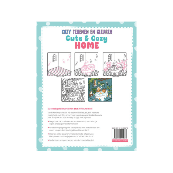 Cute & Cozy Tekenen En Kleuren Home