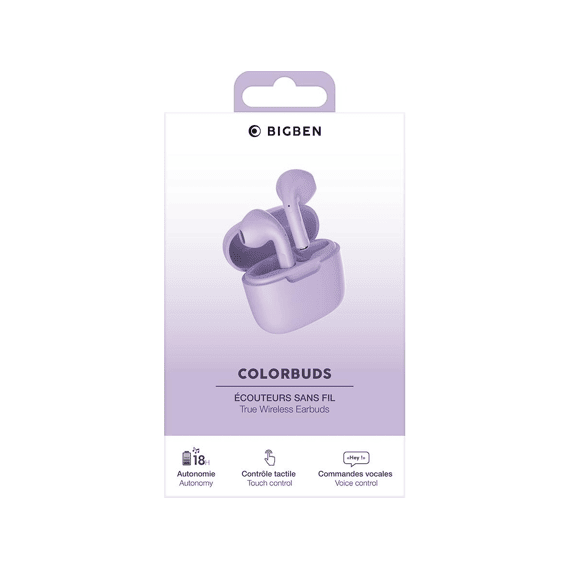Colorbuds True Wireless In-ear Oortjes Violet