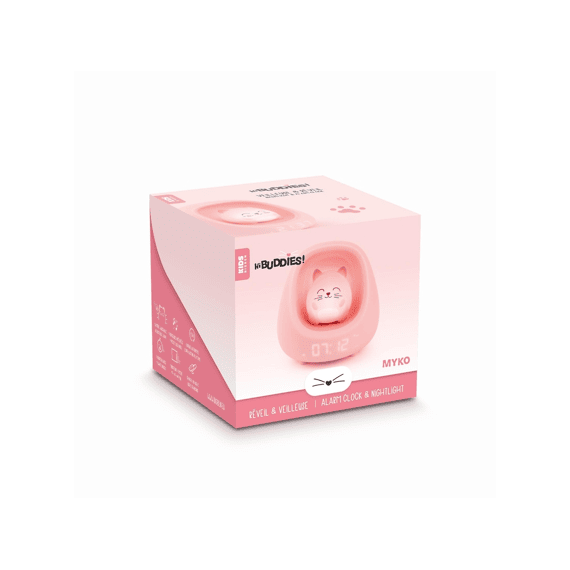 Hi Buddies Alarmklok Wekker Met Nachtlamp Kat