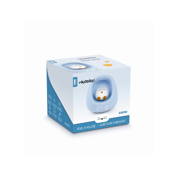 Hi Buddies Alarmklok Wekker Met Nachtlamp Pinguin