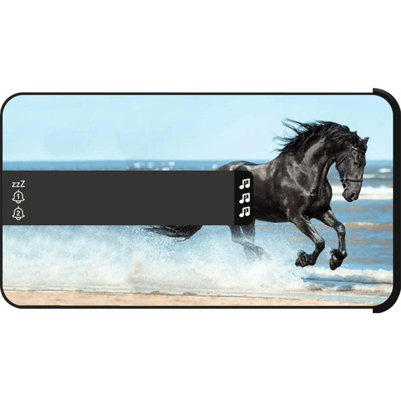 Bigben Alarmklok Wekker Met Soundeffects En 3 Covers Paarden