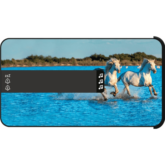 Bigben Alarmklok Wekker Met Soundeffects En 3 Covers Paarden