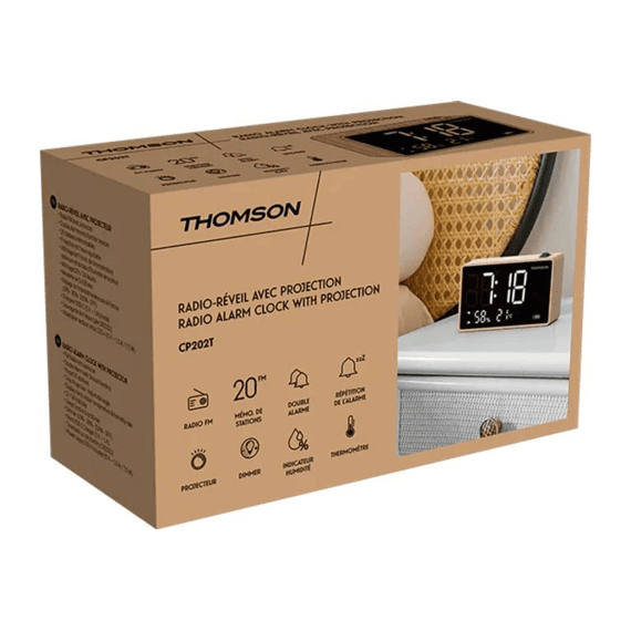 Thomson Cosy Radiowekker Met Projectie