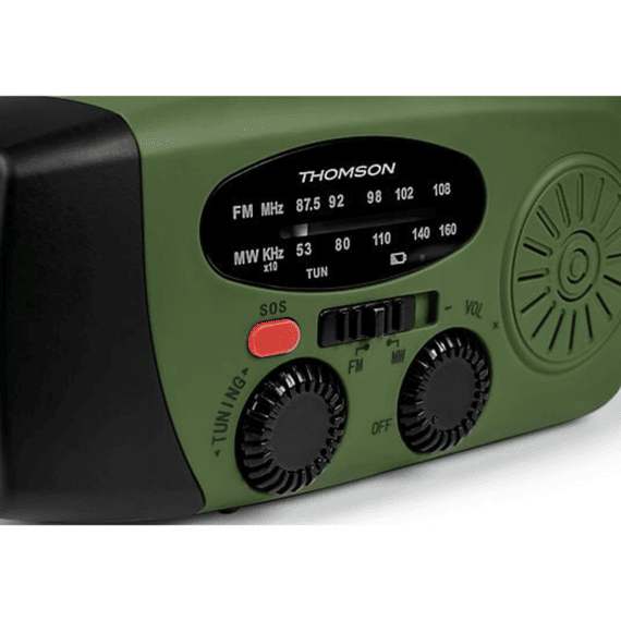 Thomson Emergency Noodradio Groen