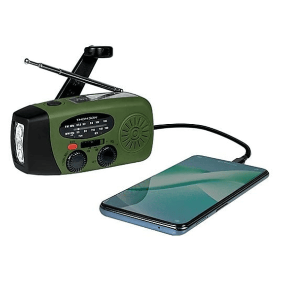 Thomson Emergency Noodradio Groen