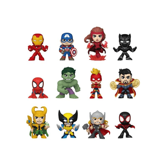 Funko Pop! Mysterie Mini Marvel Dc