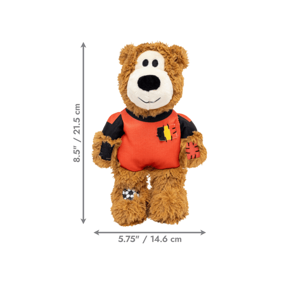 Kong Wild Knots Sport Bel Bear M-21 5x14.5x8cm Rood