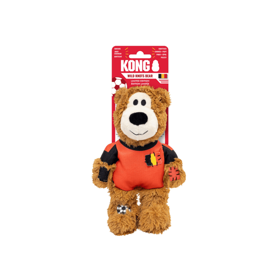 Kong Wild Knots Sport Bel Bear M-21 5x14.5x8cm Rood