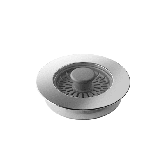 Metaltex 3-in-1 Gootsteenafvoer En Filter Siliconen En Roestvrij Staal 11 Cm