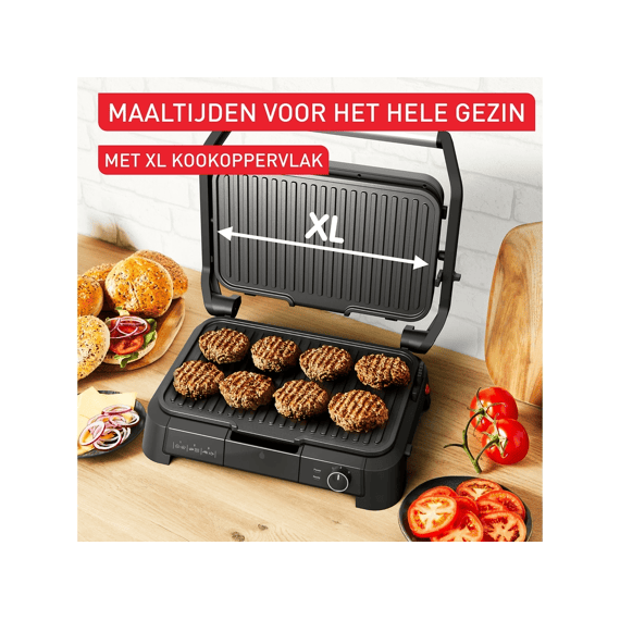 Tefal Gc520de0 Supergrill 3-in-1 Xl Grill & Barbecue 2200w