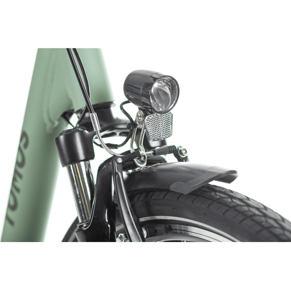 Tomos Elektrische Fiets 11 Dames 50 Munt Groen Matt