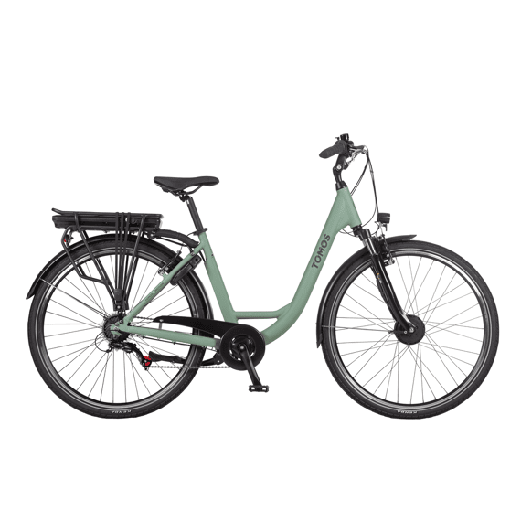 Tomos Elektrische Fiets 11 Dames 50 Munt Groen Matt