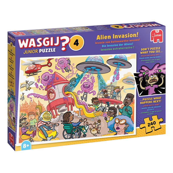 Jumbo Puzzel 240 Stuks Wasgij Junior 4