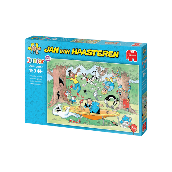 Jumbo Puzzel 150 Stuks Jan Van Haasteren Junior 23 Trampoline Springen