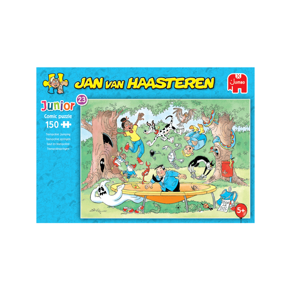 Jumbo Puzzel 150 Stuks Jan Van Haasteren Junior 23 Trampoline Springen