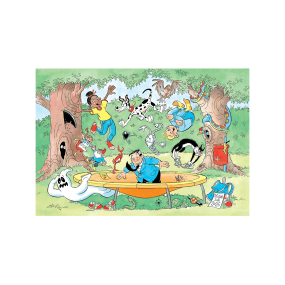 Jumbo Puzzel 150 Stuks Jan Van Haasteren Junior 23 Trampoline Springen