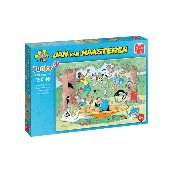 Jumbo Puzzel 150 Stuks Jan Van Haasteren Junior 23 Trampoline Springen