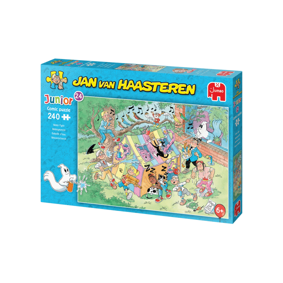 Jumbo Puzzel 240 Stuks Jan Van Haasteren Junior 24 Watergevecht