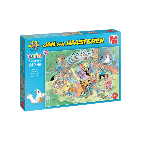 Jumbo Puzzel 240 Stuks Jan Van Haasteren Junior 24 Watergevecht