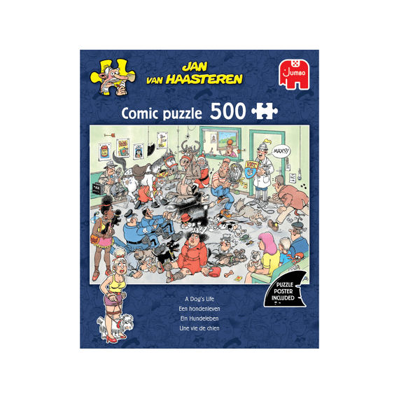 Jumbo Puzzel 500 Stuks Jan Van Haasteren Een Hondenleven