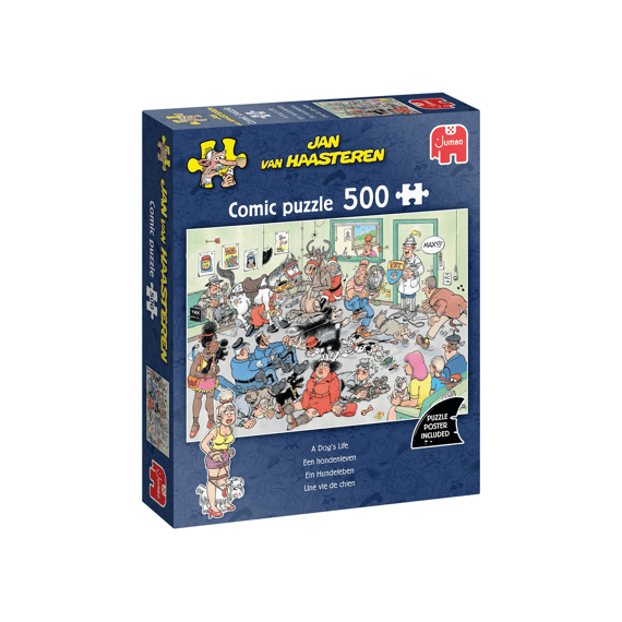 Jumbo Puzzel 500 Stuks Jan Van Haasteren Een Hondenleven