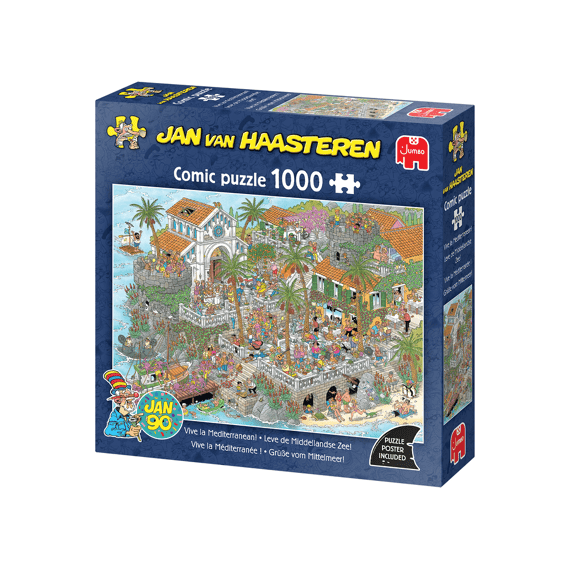 Jumbo Puzzel 1000 Stuks Jan Van Haasteren Leve De Middellandse Zee!