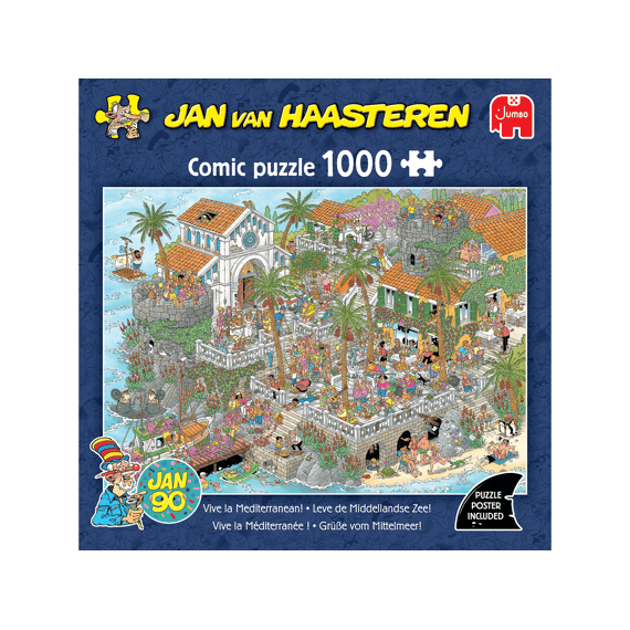Jumbo Puzzel 1000 Stuks Jan Van Haasteren Leve De Middellandse Zee!