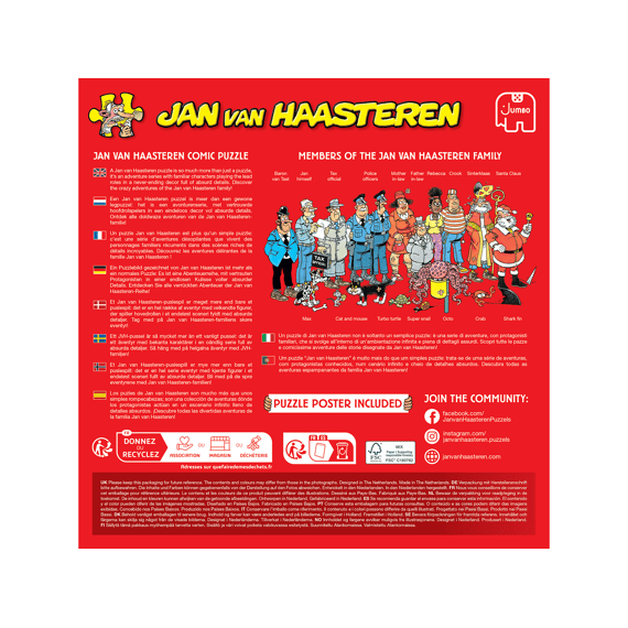 Jumbo Puzzel 1000 Stuks Jan Van Haasteren Leve De Middellandse Zee!