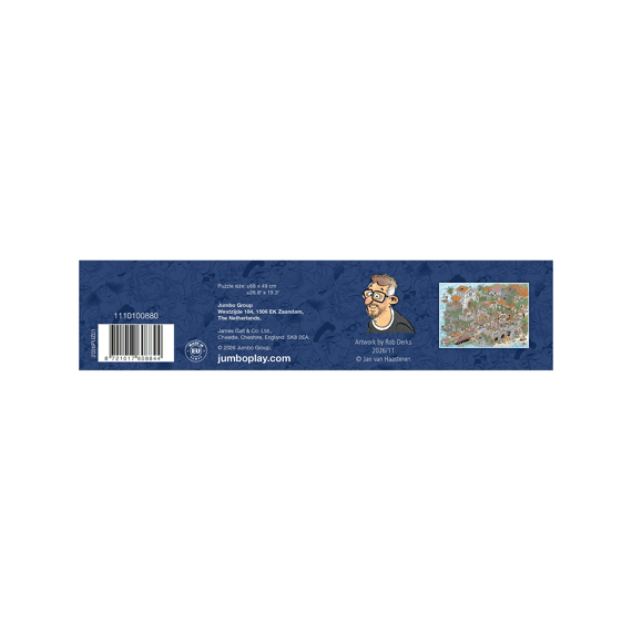 Jumbo Puzzel 1000 Stuks Jan Van Haasteren Leve De Middellandse Zee!