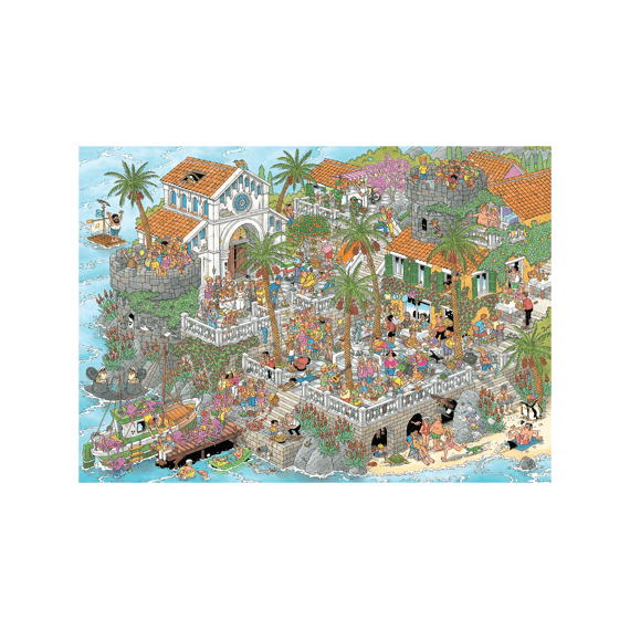 Jumbo Puzzel 1000 Stuks Jan Van Haasteren Leve De Middellandse Zee!
