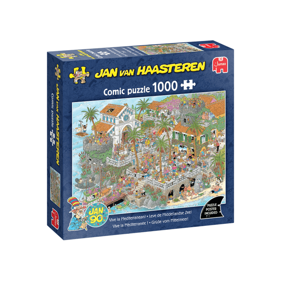 Jumbo Puzzel 1000 Stuks Jan Van Haasteren Leve De Middellandse Zee!