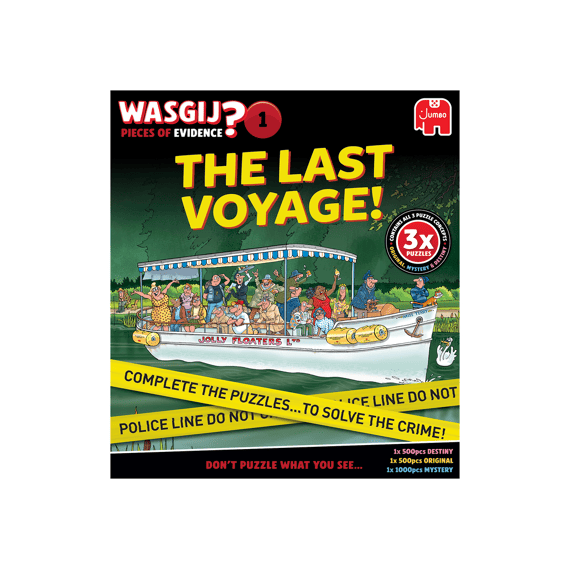 Jumbo Puzzel 1000 Stuks Wasgij Pieces Of Evidence