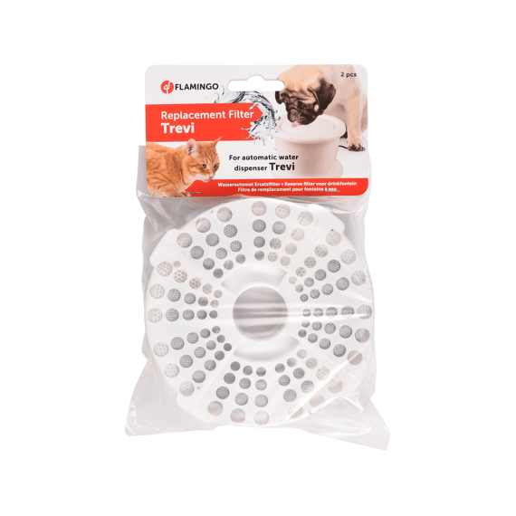 Filter Drinkfontein Trevi Rond Wit 2st