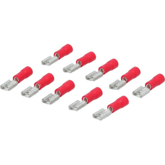 Carpoint Vlakstekkerhuls 741 Rood 4.8x0.5 tot 1.5mm