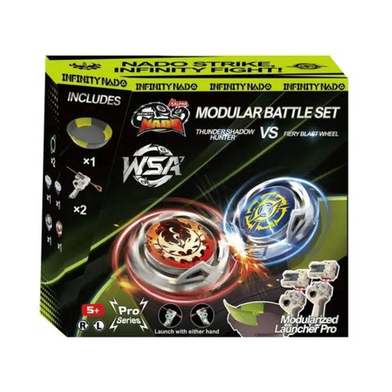 Infinity Nado 7 Battle Set Arena Met 2 Lanceerders Assortiment